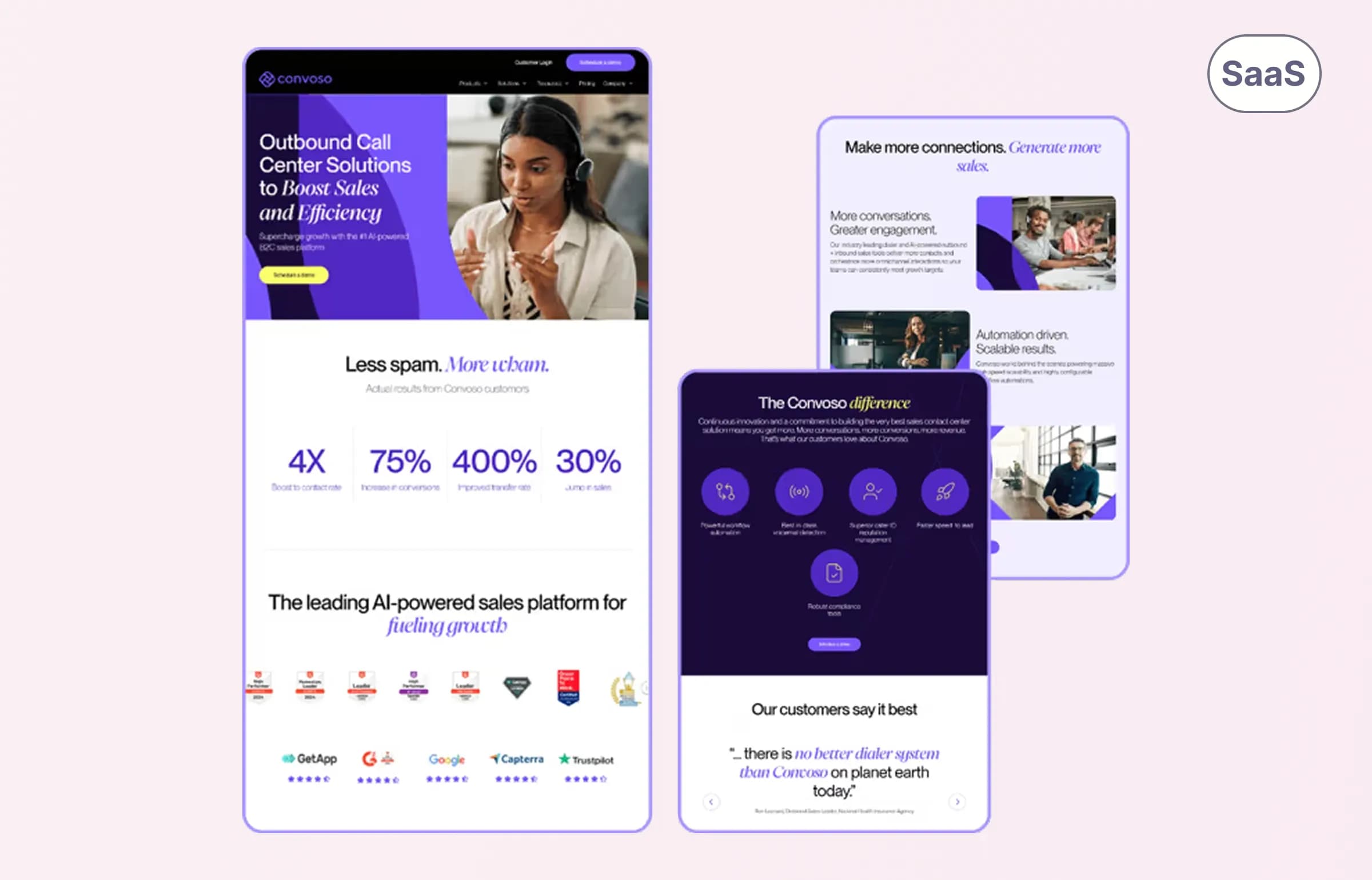 Convoso screenshot