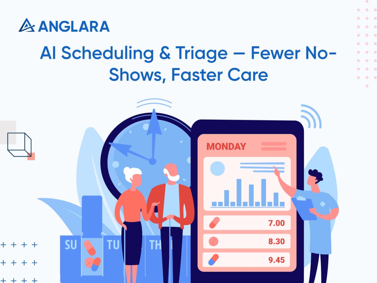 AI Scheduling & Triage screenshot
