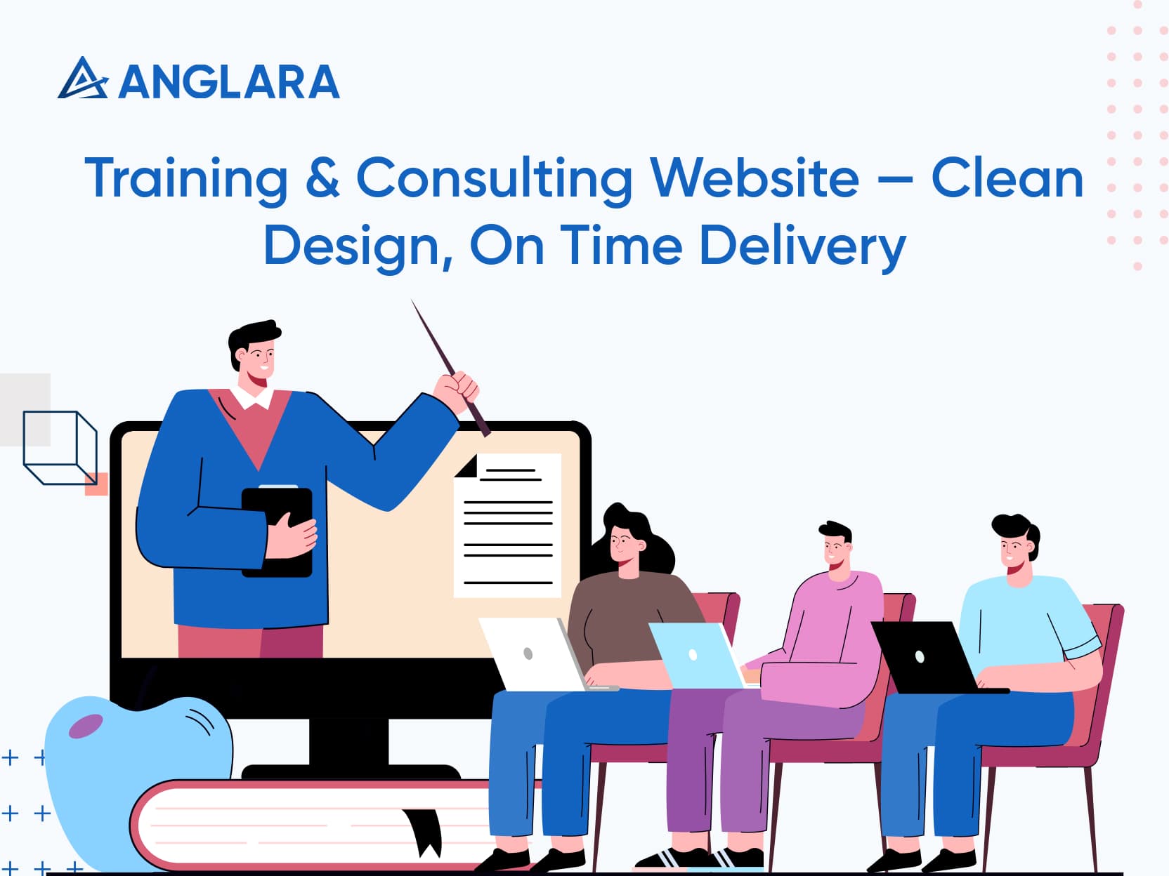 Training & Consulting Website screenshot