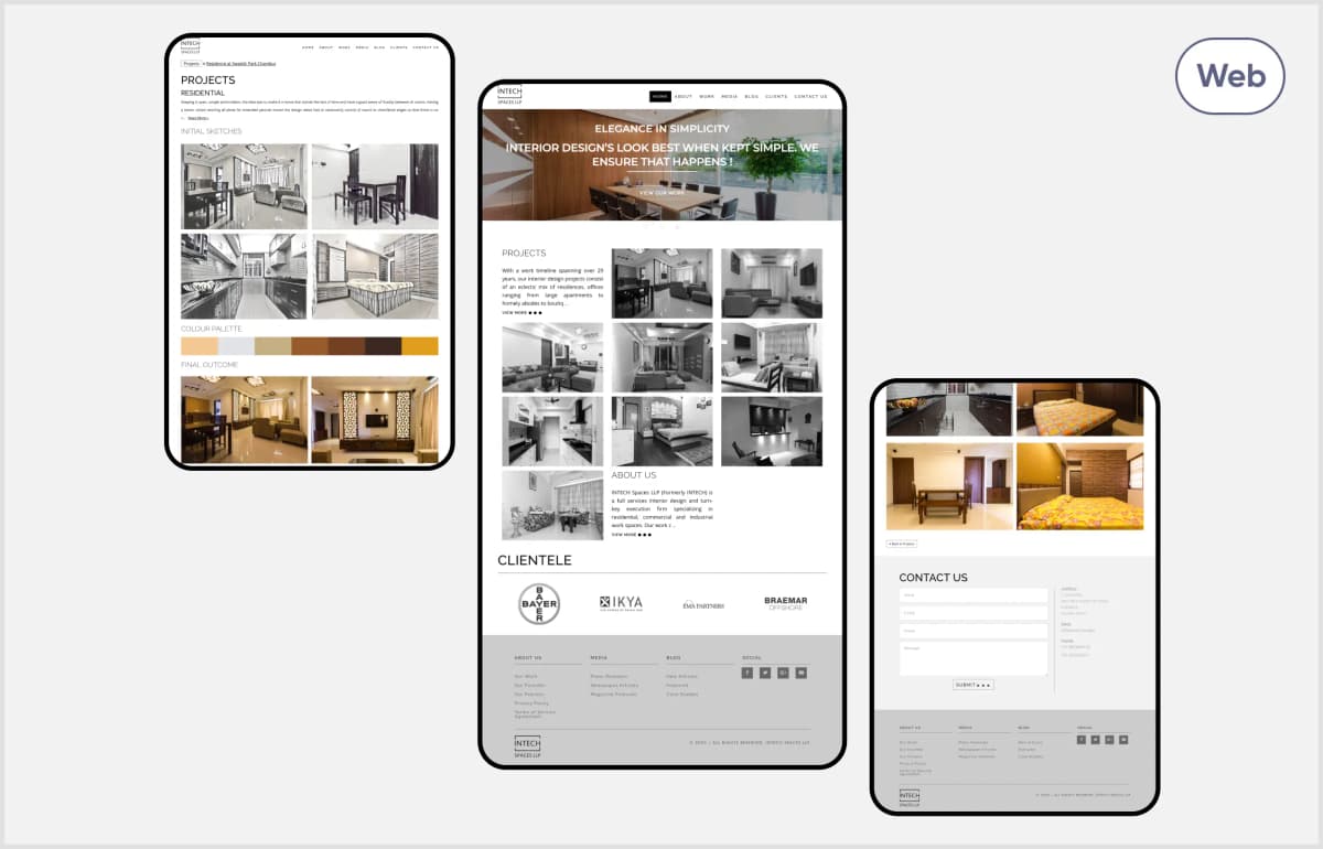 Intech Design LLP screenshot