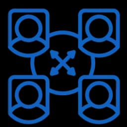 Cross-functional squad icon