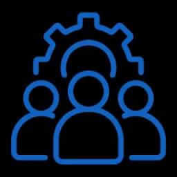 Plug-and-play team expansion icon