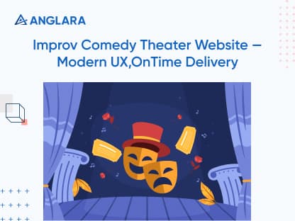 Website Design & Development for an Improved Comedy Theatre
