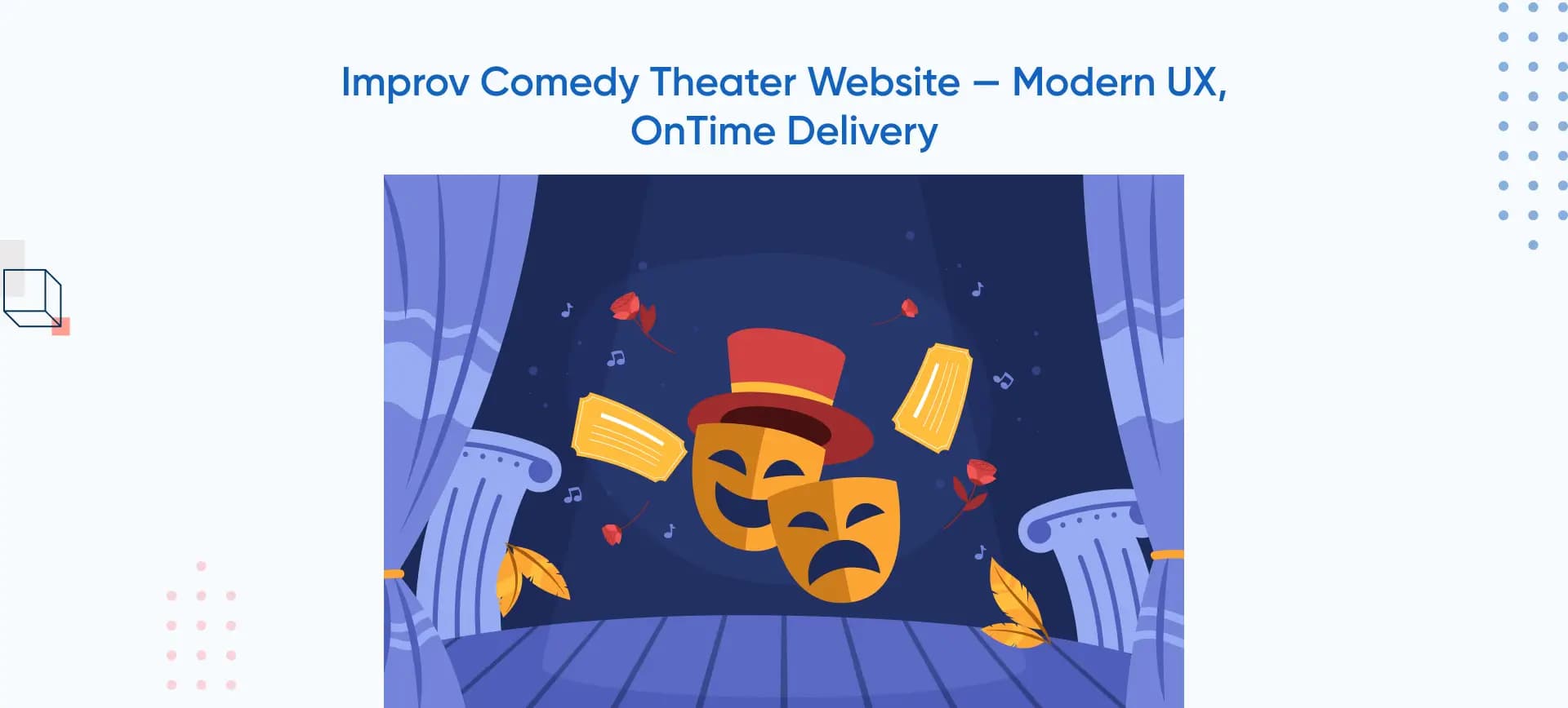 Website Design & Development for an Improved Comedy Theatre
