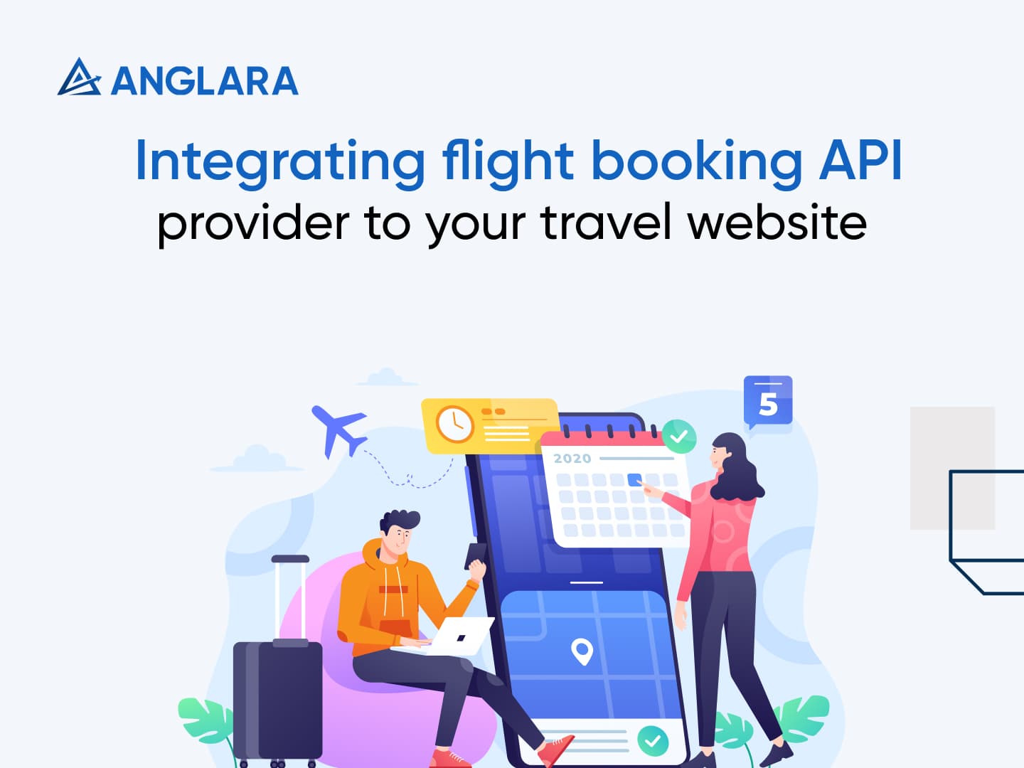 How should you do flight booking API integration to your travel website?