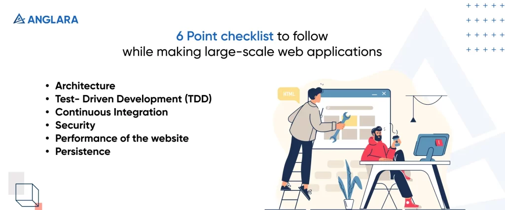 6-point checklist to follow while making large-scale web applications