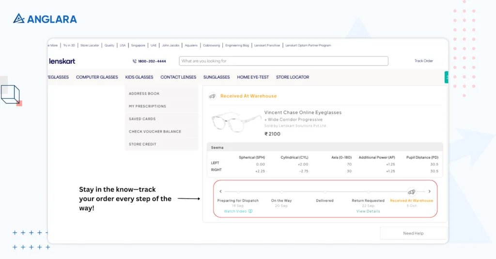 Order Tracking